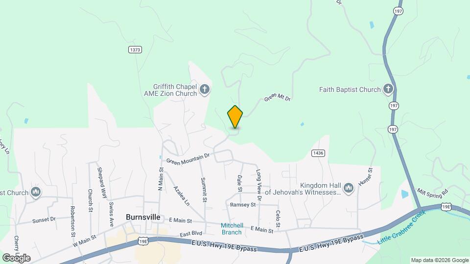 401 Green Mountain Dr, Unit Green Mtn Studio Map and Location Details