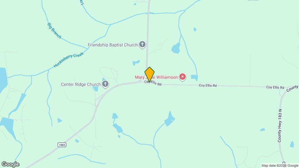 114 Coy Ellis Rd Map and Location Details