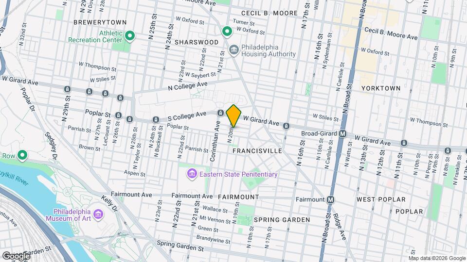 909 N 20th St, Unit 1 Mapa y Detalles de la Ubicación