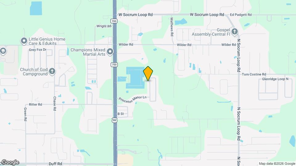 7991 Princeton Manor Cir Map and Location Details