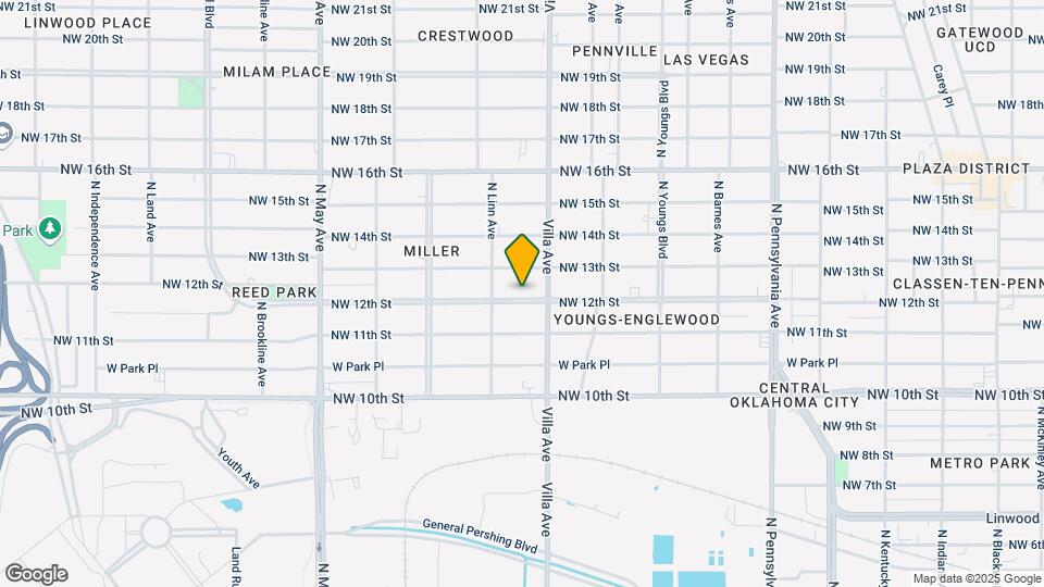2523 NW 12th St Map and Location Details