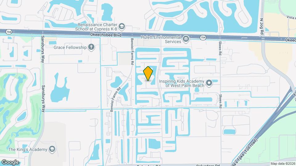 302 Lake Evelyn Dr Map and Location Details