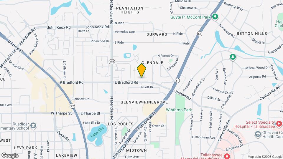 550 E Bradford Rd Map and Location Details