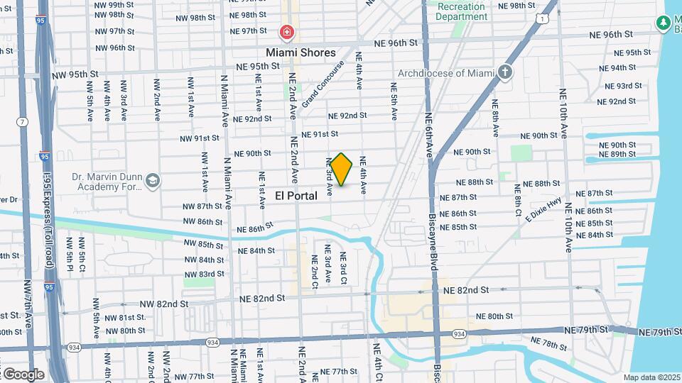 330 NE 88th St Map and Location Details