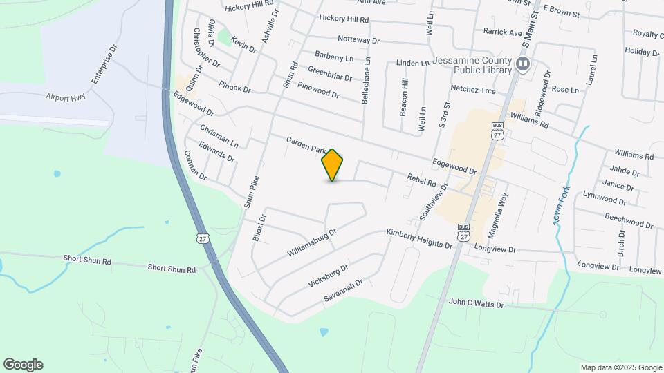 341 Garden Park Dr Map and Location Details