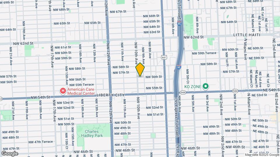950 NW 56th St Map and Location Details