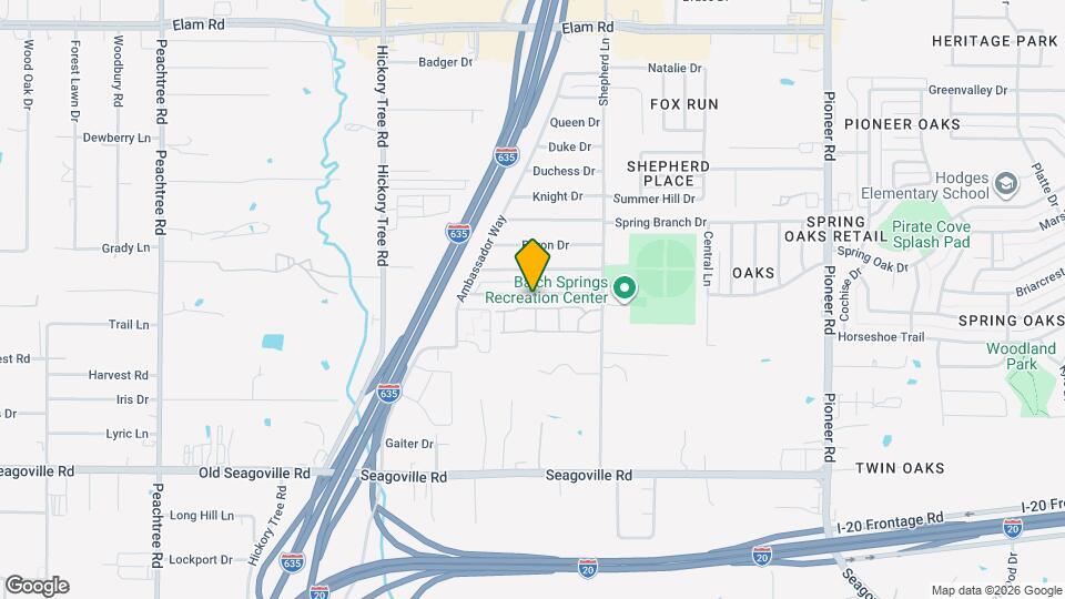 12120 Bishop Dr Map and Location Details