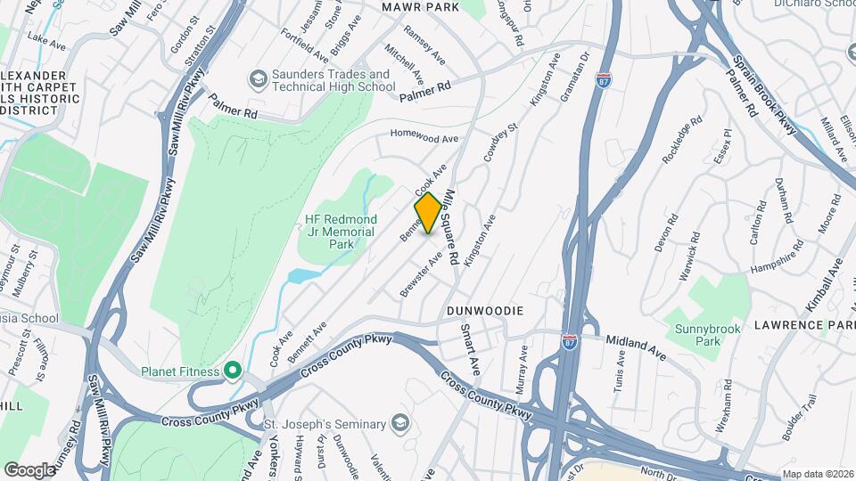 8 Ashford Pl Map and Location Details