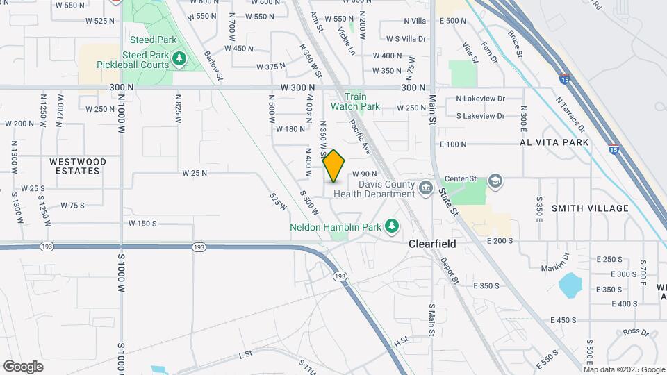 342 N 75 W Map and Location Details