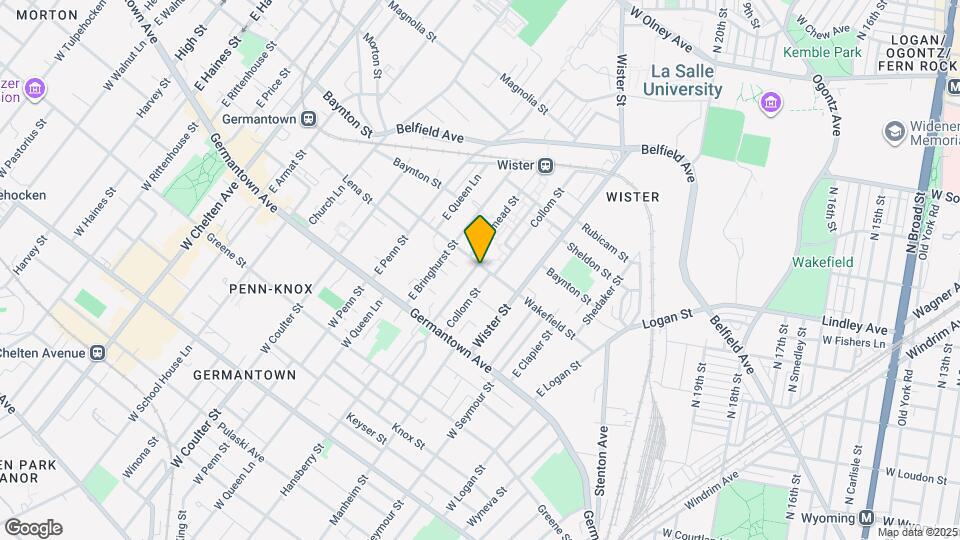 5150 Wakefield St Map and Location Details