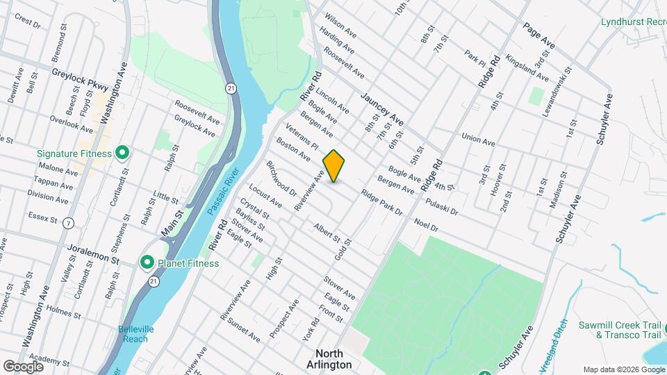 60 Baltimore Ave, Unit 1 Map and Location Details