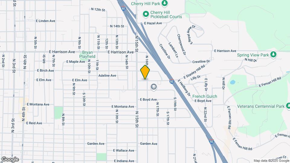 1520 E Elm Ave Map and Location Details
