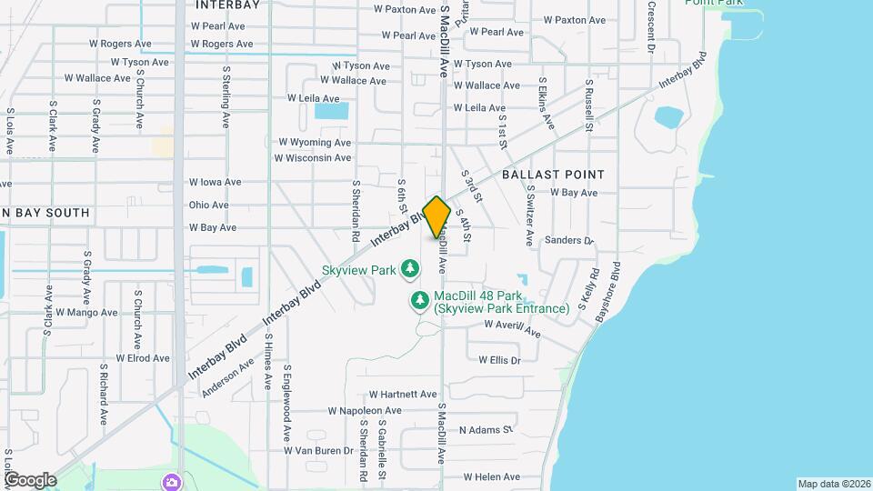 6211 S MacDill Ave Map and Location Details