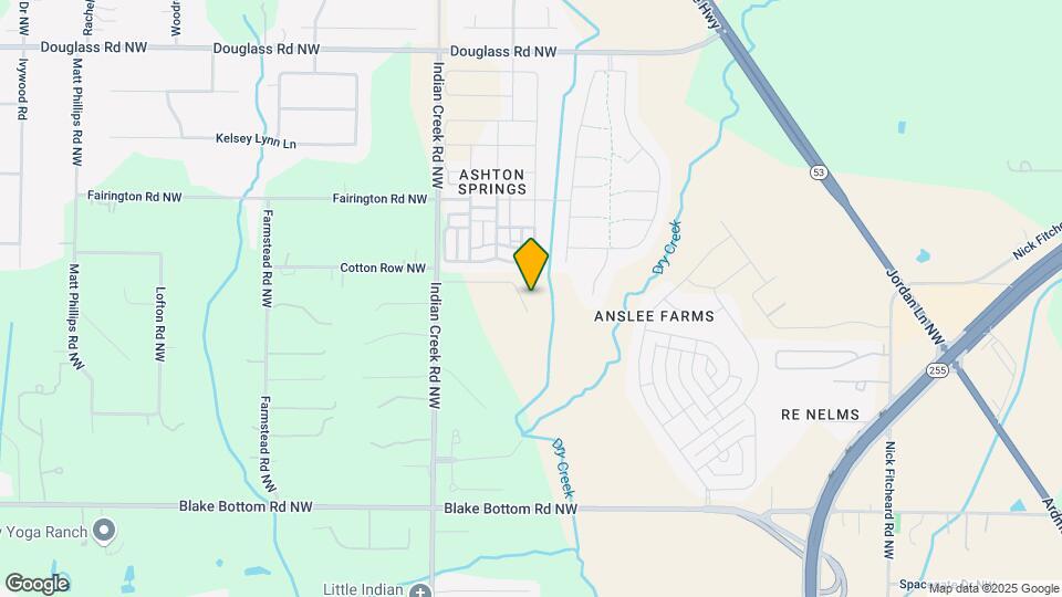 1217 Indian Creek Rd NW Map and Location Details
