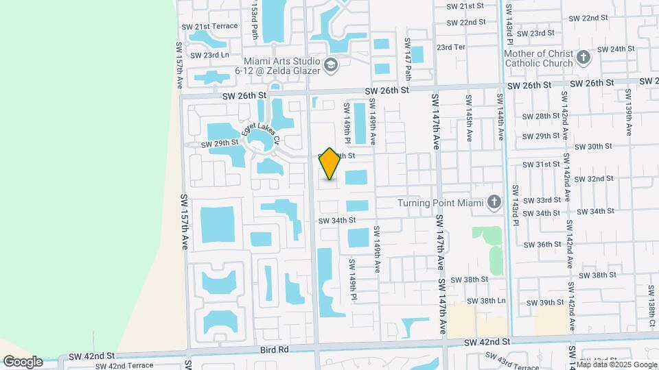 15057 SW 32nd St Map and Location Details