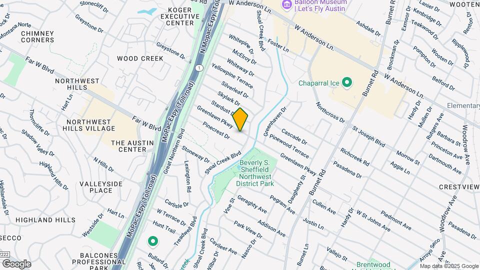 2905 Greenlawn Pkwy Map and Location Details
