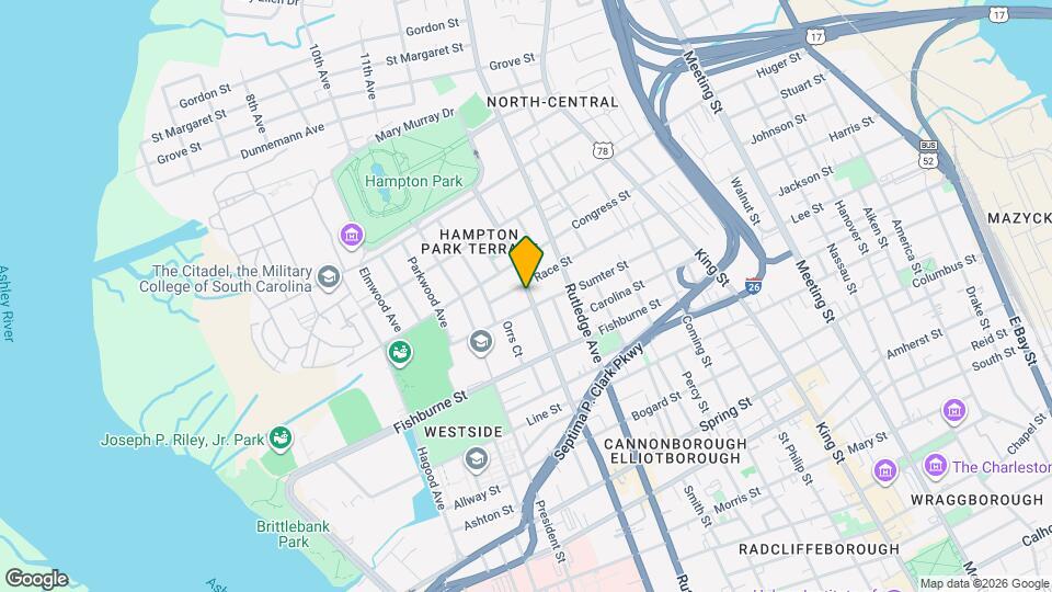 333 Ashley Ave Map and Location Details