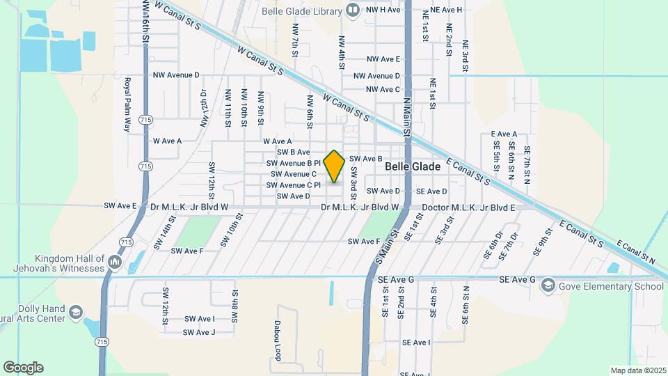 416 SW Avenue C Pl Mapa y Detalles de la Ubicación