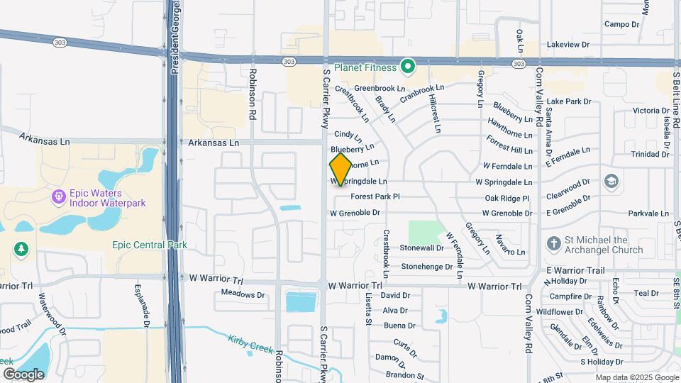 750 Forest Park Pl Map and Location Details