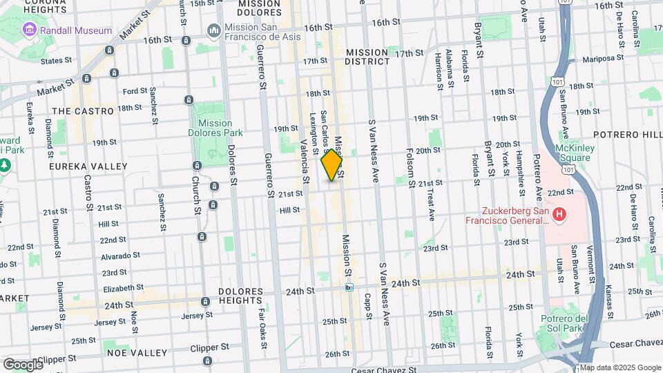3232 21st St Map and Location Details