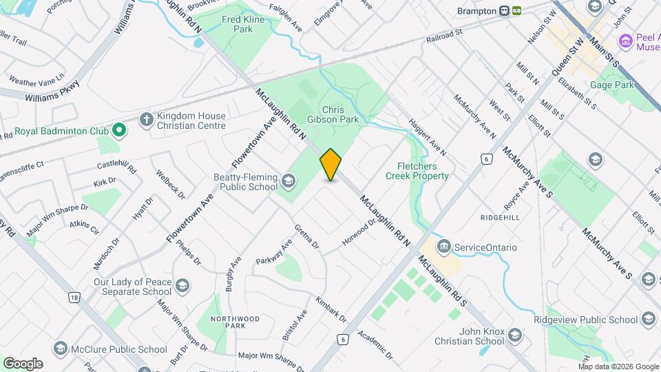 32 Sanford Crescent Map and Location Details