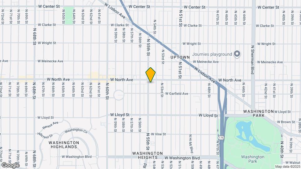 2238 N 55th St Map and Location Details