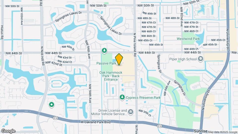 8894 NW 44th St Map and Location Details