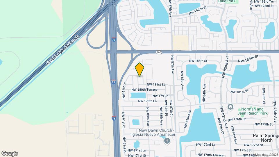 18157 NW 89th Pl Map and Location Details