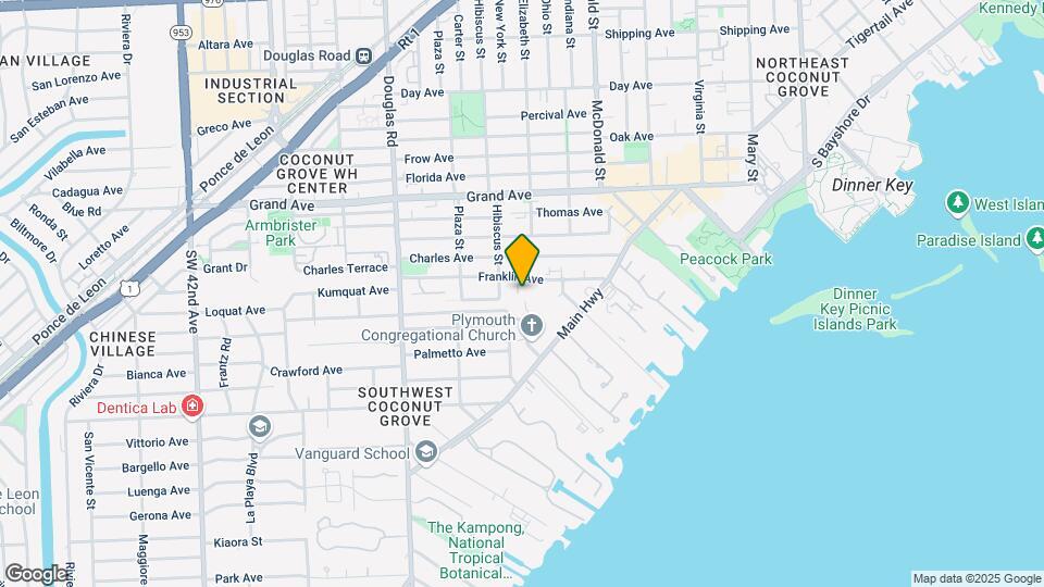 3412 Franklin Ave Mapa y Detalles de la Ubicación
