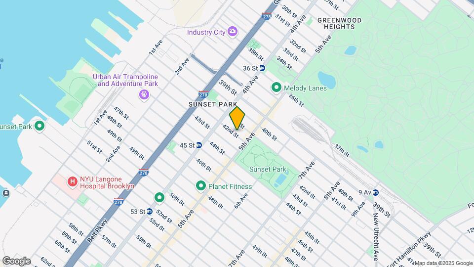 449 42nd St Map and Location Details