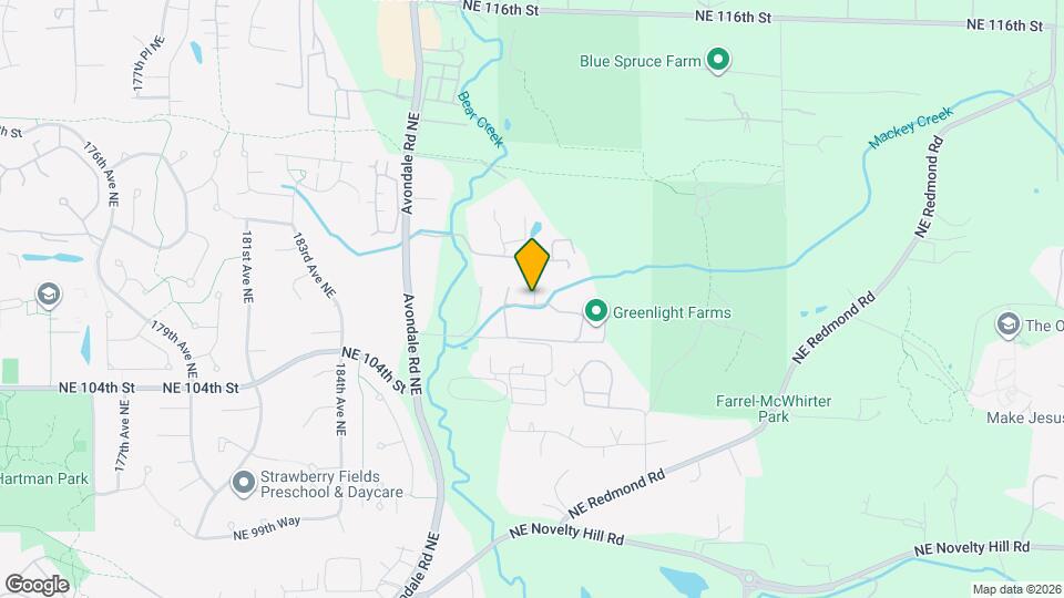 18804 NE 106th St Mapa y Detalles de la Ubicación