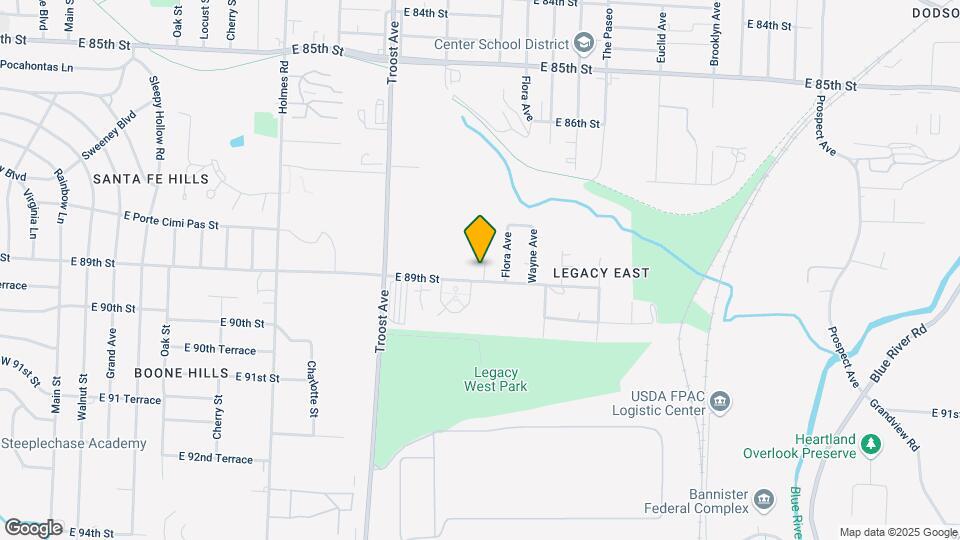 Legacy Apartments Map and Location Details