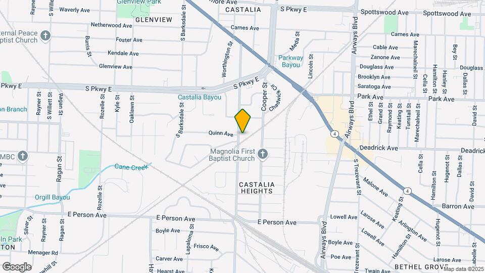 1460 Castalia St Map and Location Details