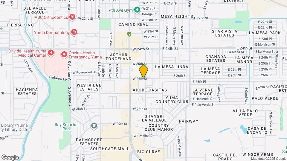 223 W 26th St Map and Location Details