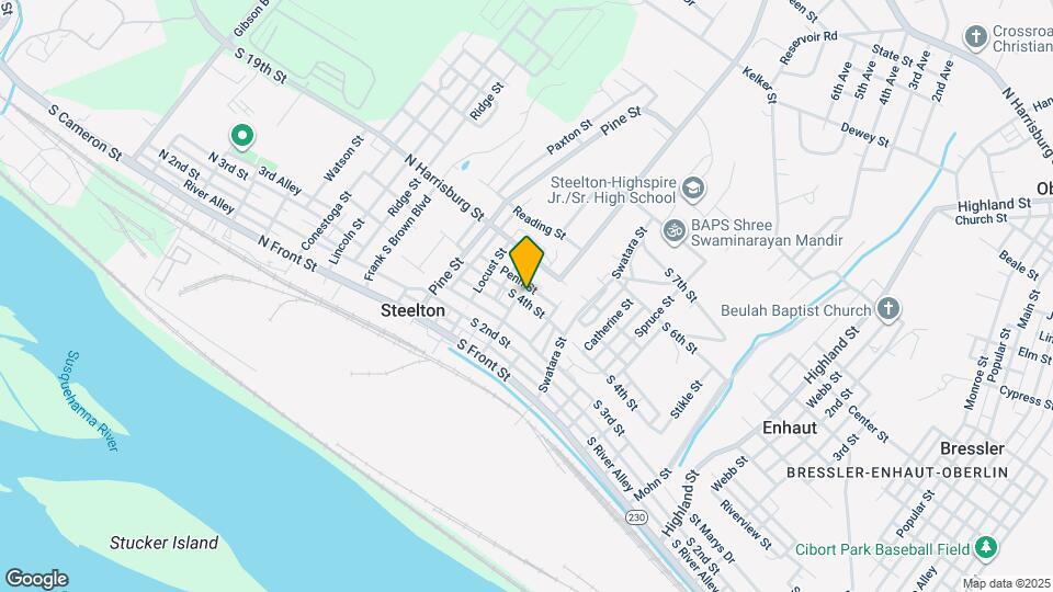 107 S 4th St Mapa y Detalles de la Ubicación