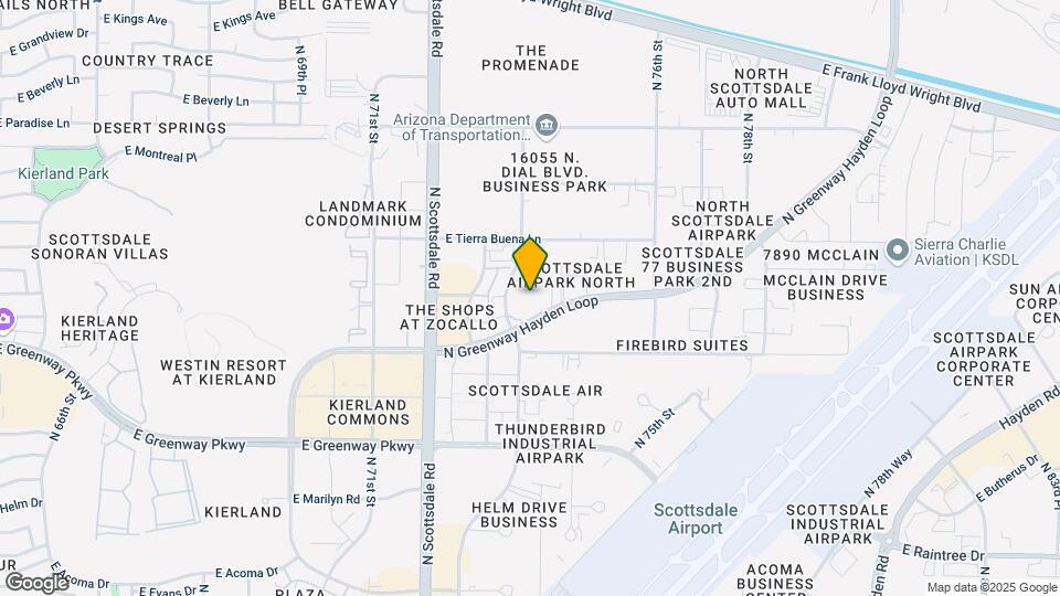 15501 N Dial Blvd Map and Location Details