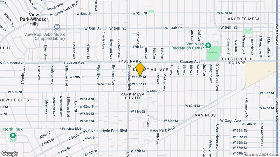3236 W 59th St Map and Location Details