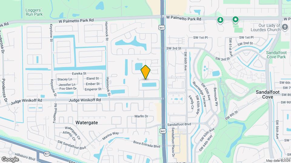 10020 Country Brook Rd Map and Location Details