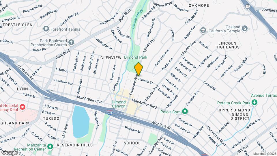 AKA 3704 Fruitvale Ave Map and Location Details