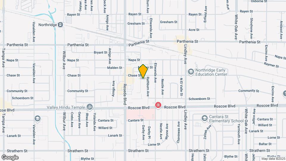8440 Darby Ave Map and Location Details