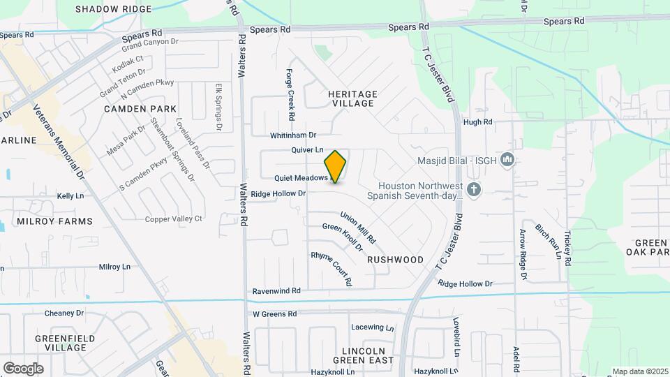 2430 Ridge Hollow Dr Map and Location Details