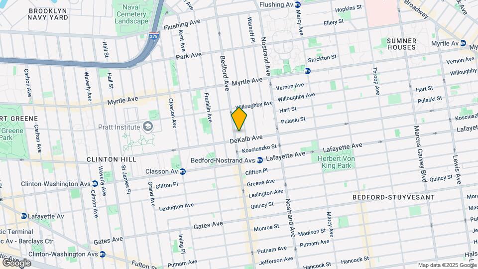 959 Bedford Ave Map and Location Details