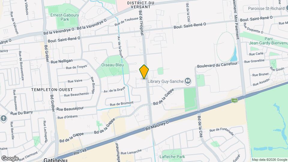 CooPartage Map and Location Details