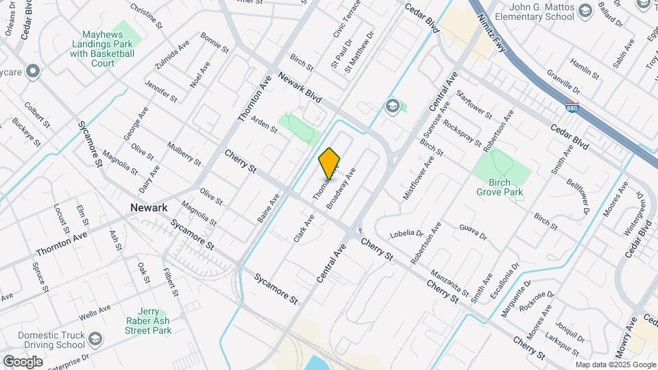 6364 Thomas Ave Map and Location Details