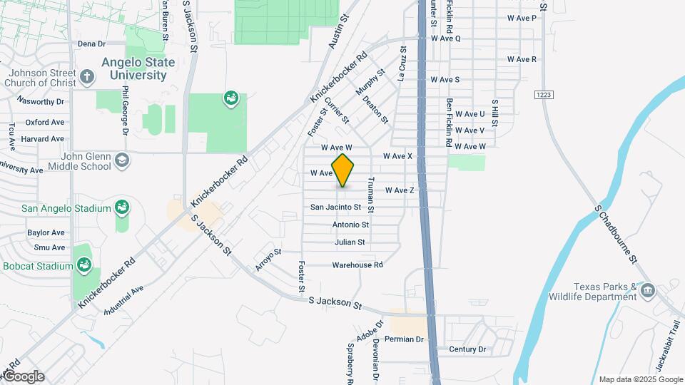 741 W Ave Z Map and Location Details