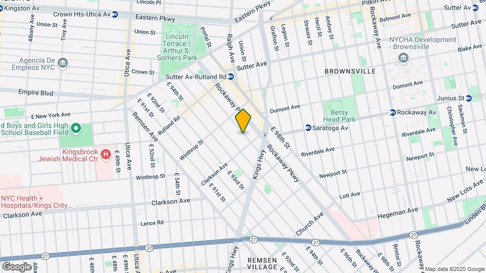 232 E 96th St Map and Location Details