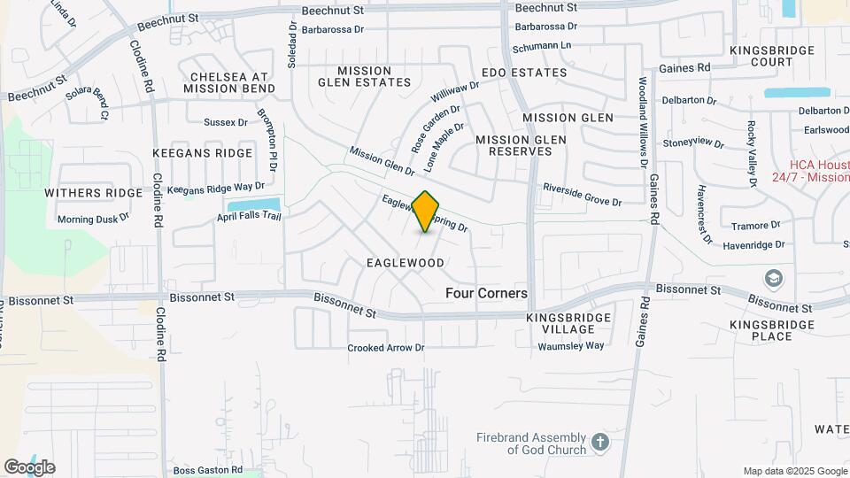 16127 Eaglewood Spring Ct Map and Location Details