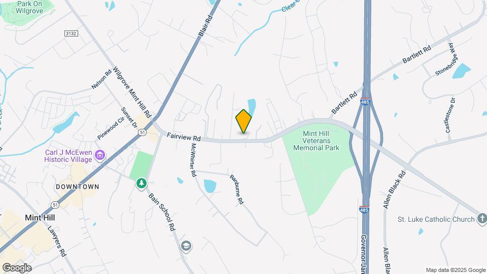 8419 Fairview Rd Map and Location Details