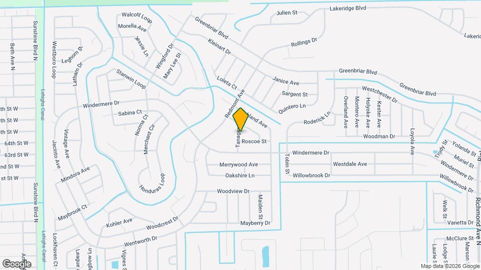 1912 Tanager Ave Map and Location Details