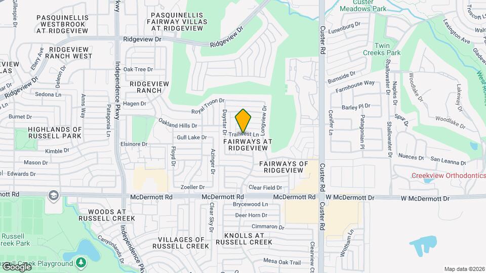2508 Trailwest Ln Map and Location Details